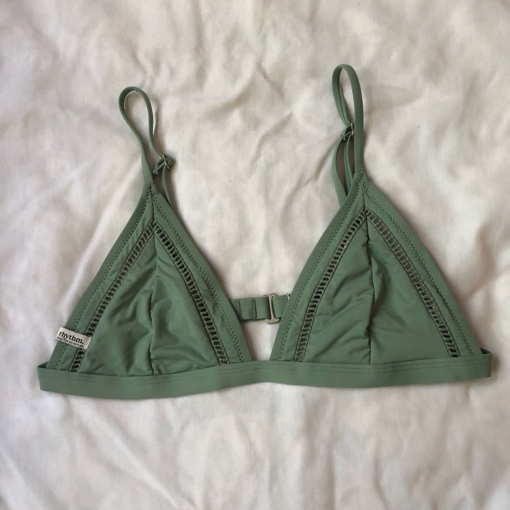 Rhythm Cactus My Triangle Bralette Bikini Top